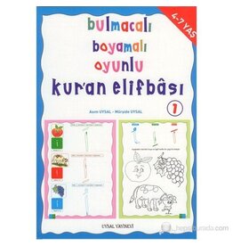 Bulmacalı Boyamalı Oyunlu Kur'an Elifbası 1