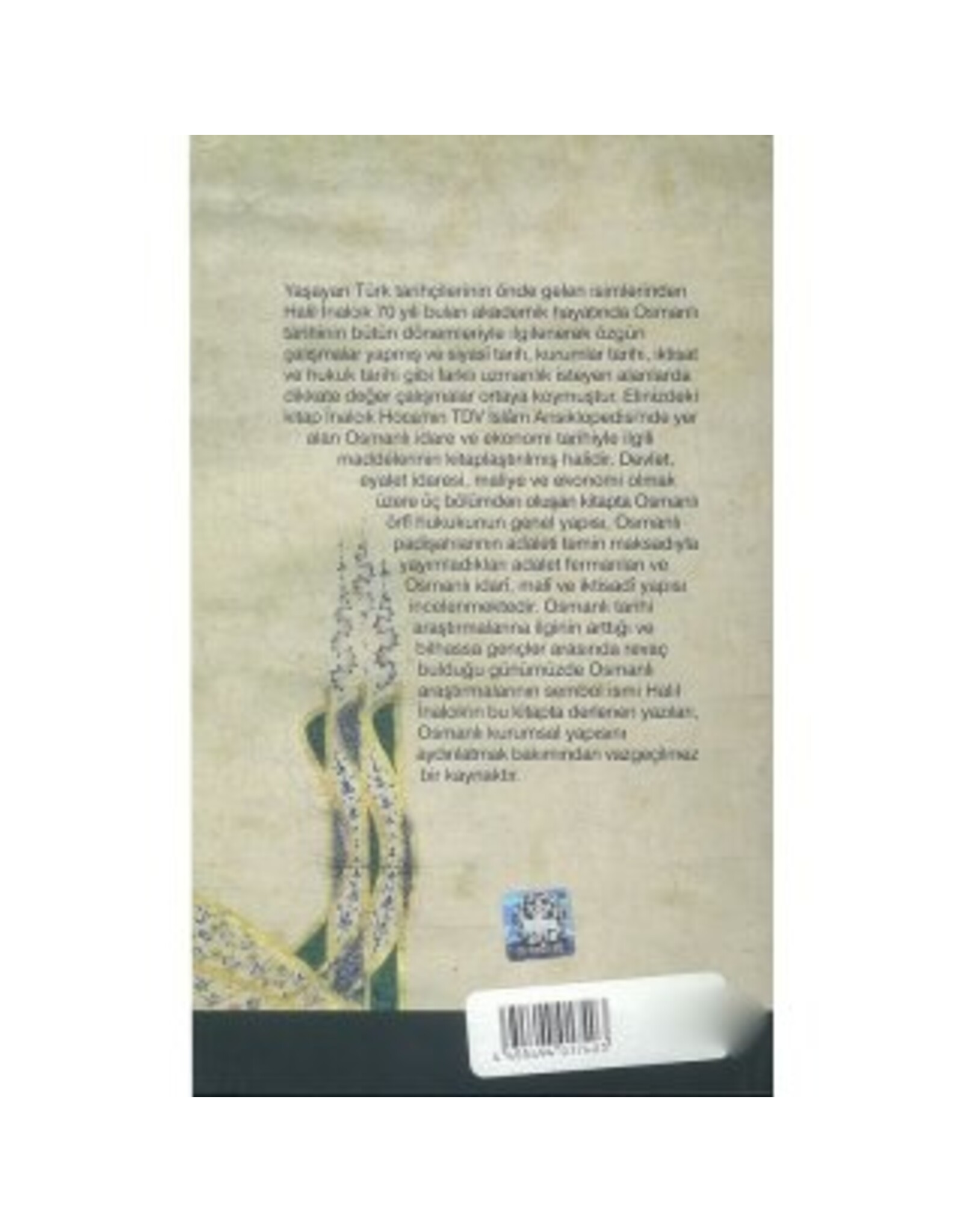 Osmanlı Idare ve Ekonomi Tarihi