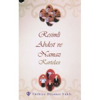 Resimli Abdest ve Namaz Kartelası