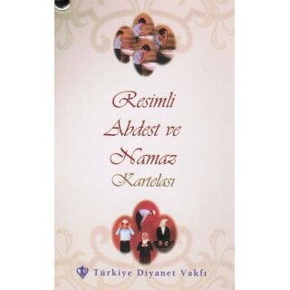 Resimli Abdest ve Namaz Kartelası