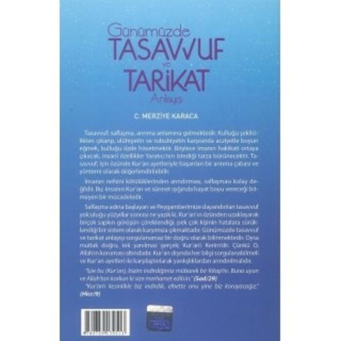 Günümüzde Tasavvuf ve Tarikat Anlayışı