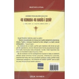 Mustafa Uysal 40 Konuda 40 Hadis-i Şerif