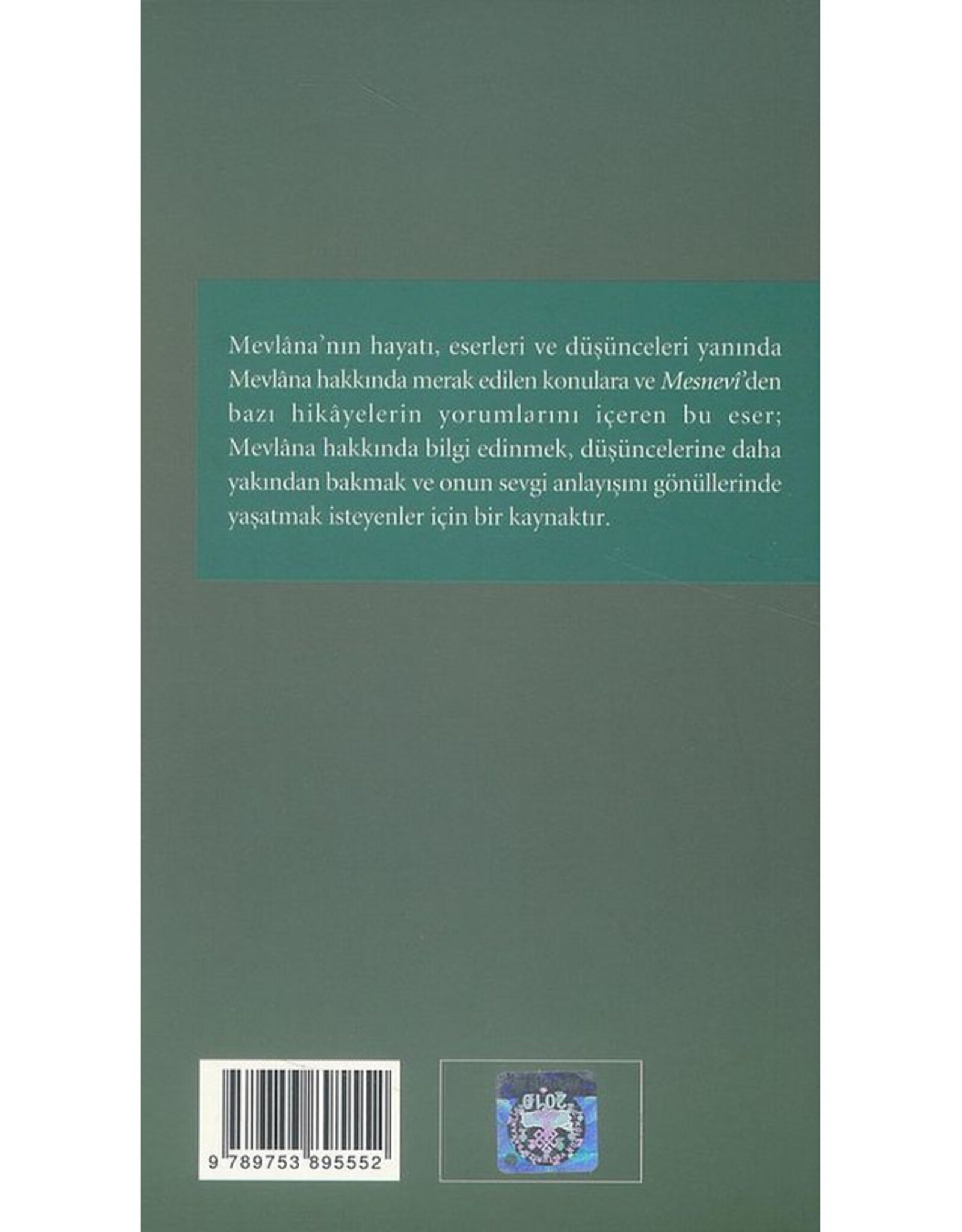 Sevginin Evrensel Mühendisi Mevlana