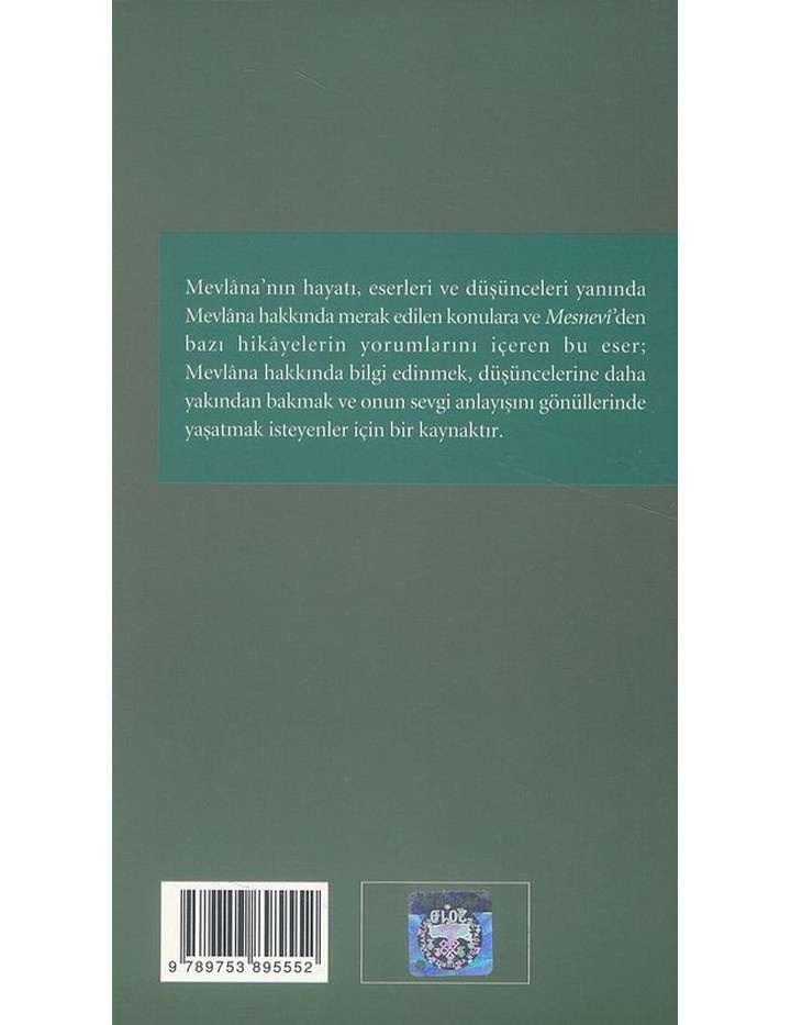 Emine Yeniterzi Sevginin Evrensel Mühendisi Mevlana