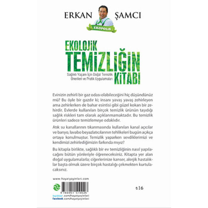 Erkan Şamcı Ekolojik Temizliğin Kitabı