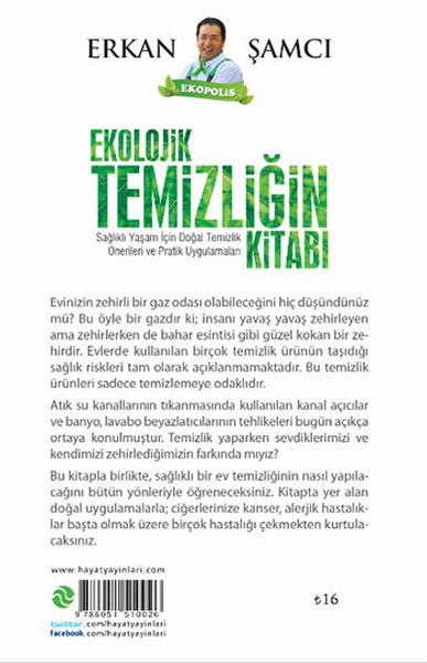 Erkan Şamcı Ekolojik Temizliğin Kitabı