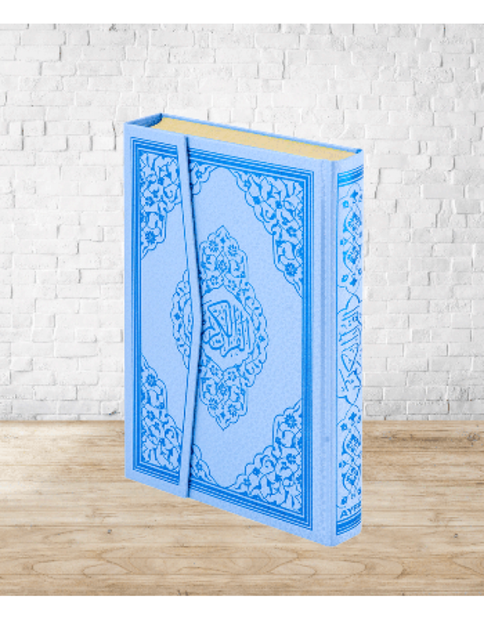 Kur'an-ı Kerim Cami Boy Mavi Renk