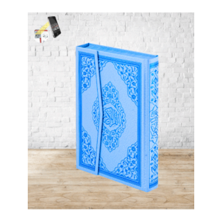 Ayfa Kuranı Kerim Rahle Boy Mavi Renk