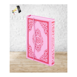 Ayfa Kuranı Kerim Rahle Boy Pembe Renk