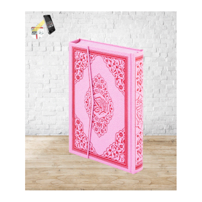 Ayfa Kur'an-ı Kerim Rahle Boy Pembe Renk