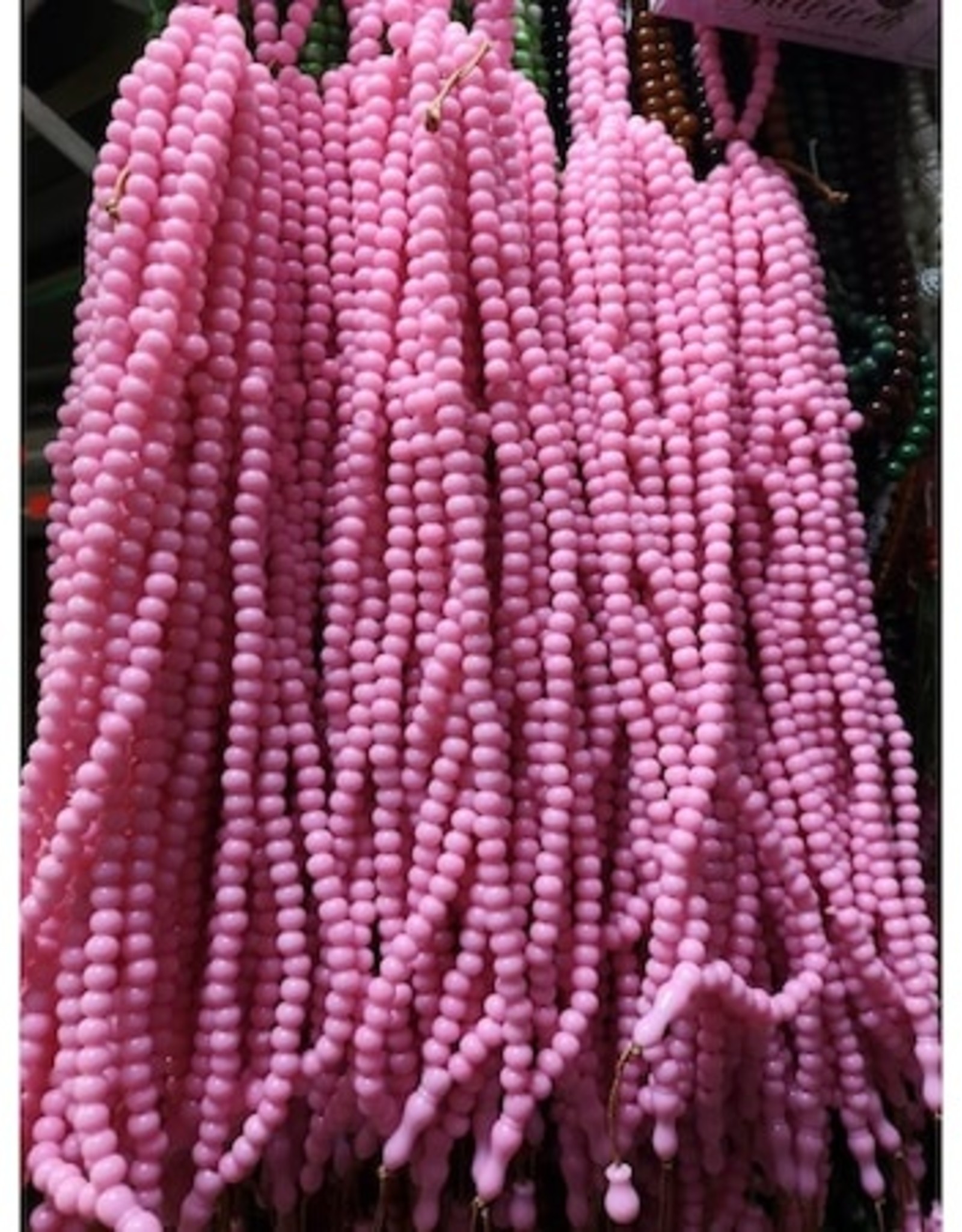 Tesbih 99 Luk (Mor-Pembe-Kirmizi-Beyaz-Mavi-Yesil Renk)