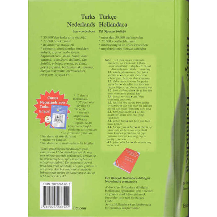 Sözlük Büyük Boy Turks - Nederlands Leerwoordenboek