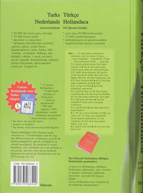 Sözlük Büyük Boy Turks - Nederlands Leerwoordenboek