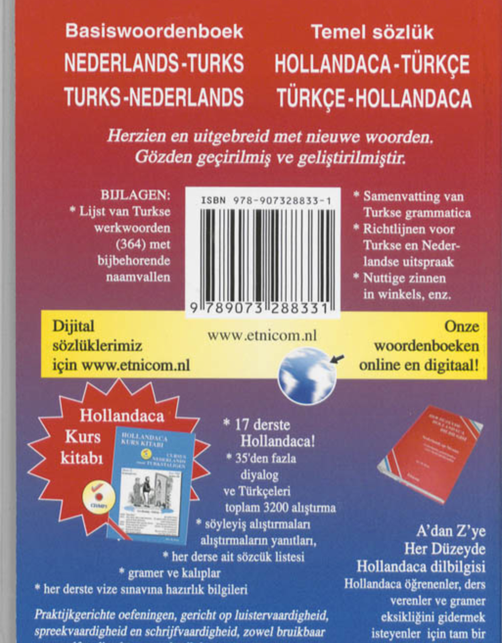 Küçük Boy Sözlük Basiswoordenboek Nederlands - Turks en Turks - Nederlands