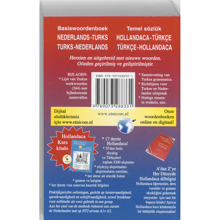 Küçük Boy Sözlük Basiswoordenboek Nederlands - Turks en Turks - Nederlands