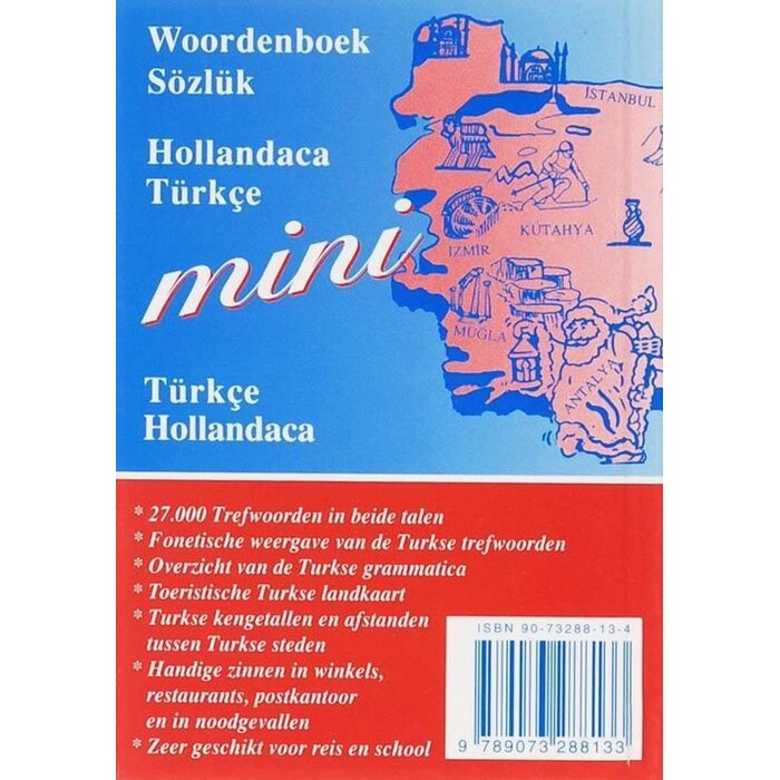 Mini Sözlük Nederlands - Turks en Turks - Nederlands Woordenboek