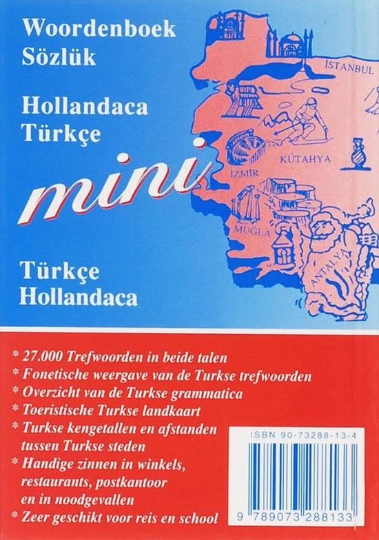 Mini Sözlük Nederlands - Turks en Turks - Nederlands Woordenboek