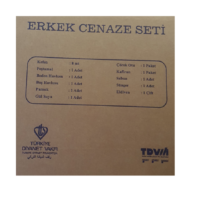 Erkek Cenaze Seti/ Wastas man