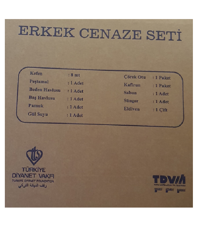 Erkek Cenaze Seti/ Wastas man