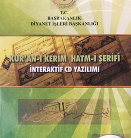 Diyanet İşleri Başkanlığı Yayınları Kur'anı Kerim Hatmi Şerif İnteraktif CD Yazılım