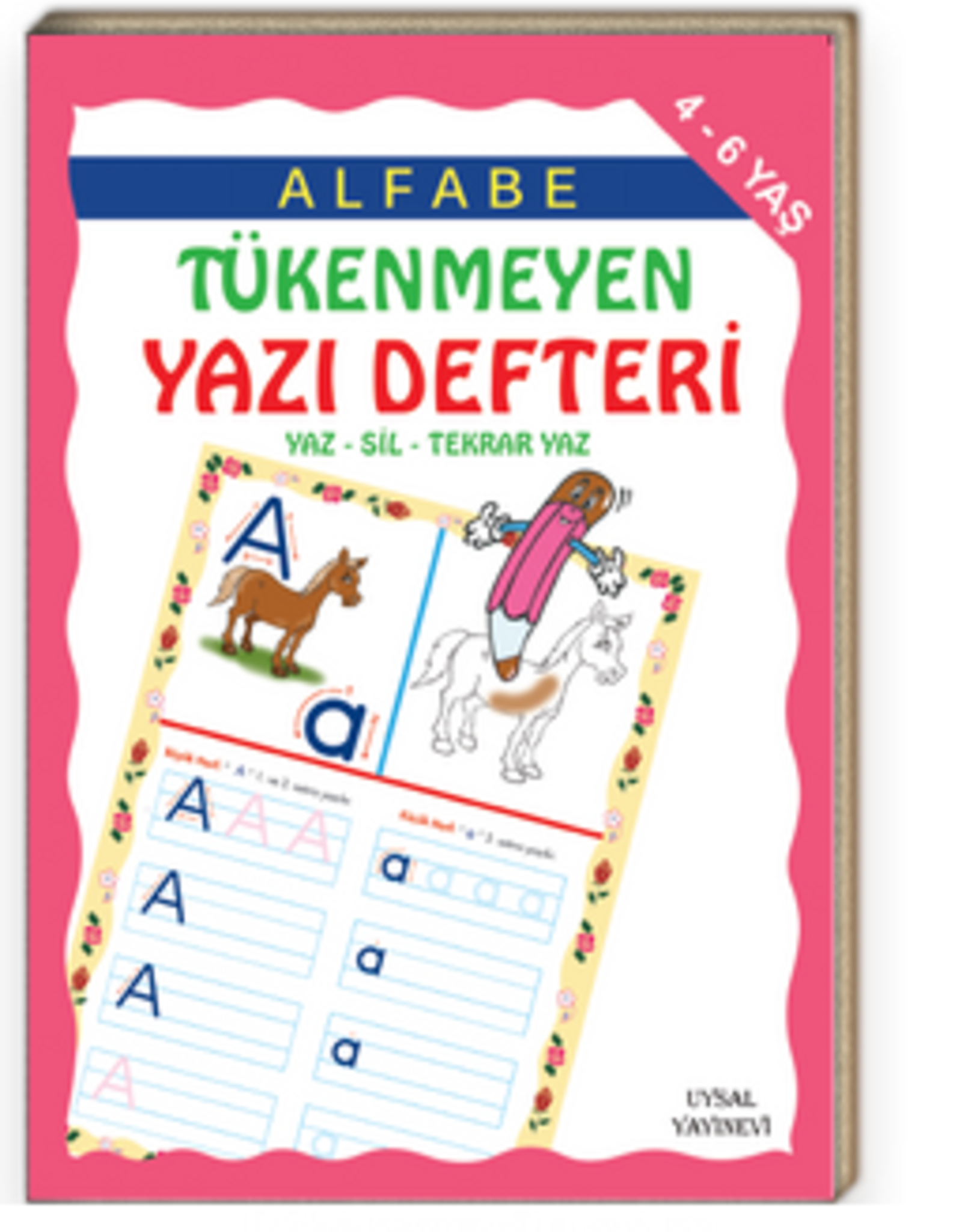 Alfabe Tükenmeyen Yazı Defteri