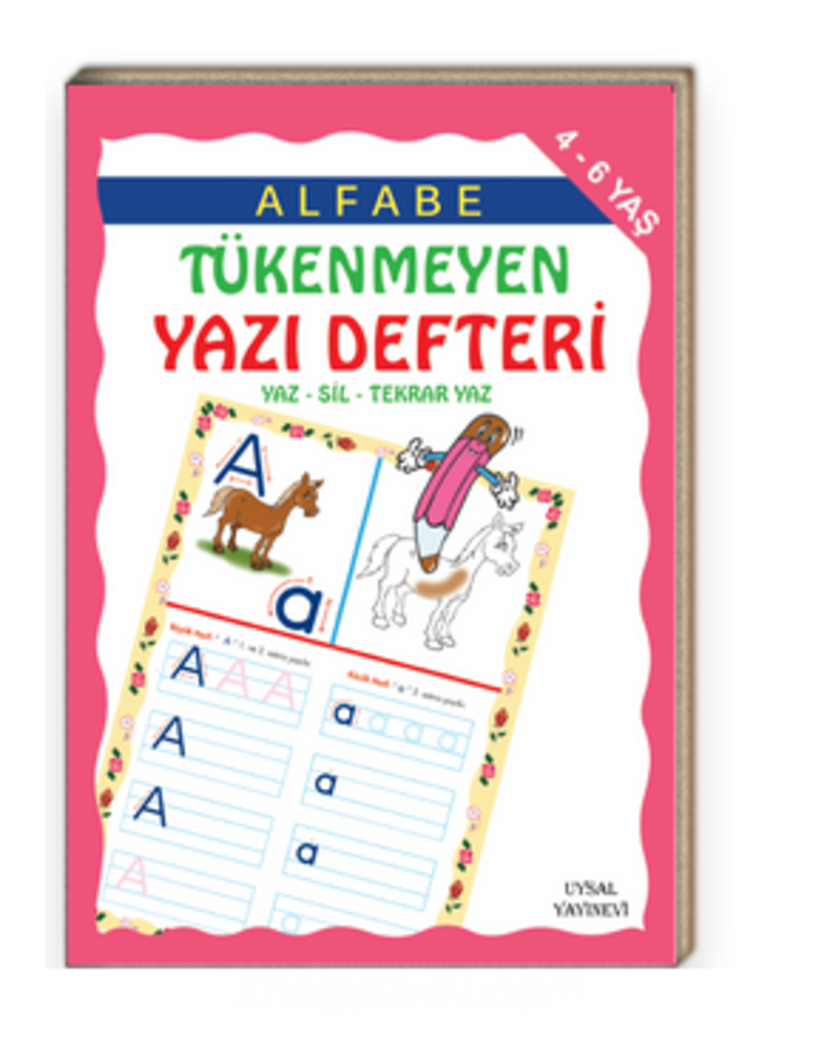 Alfabe Tükenmeyen Yazı Defteri