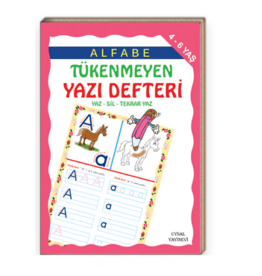 Alfabe Tükenmeyen Yazı Defteri