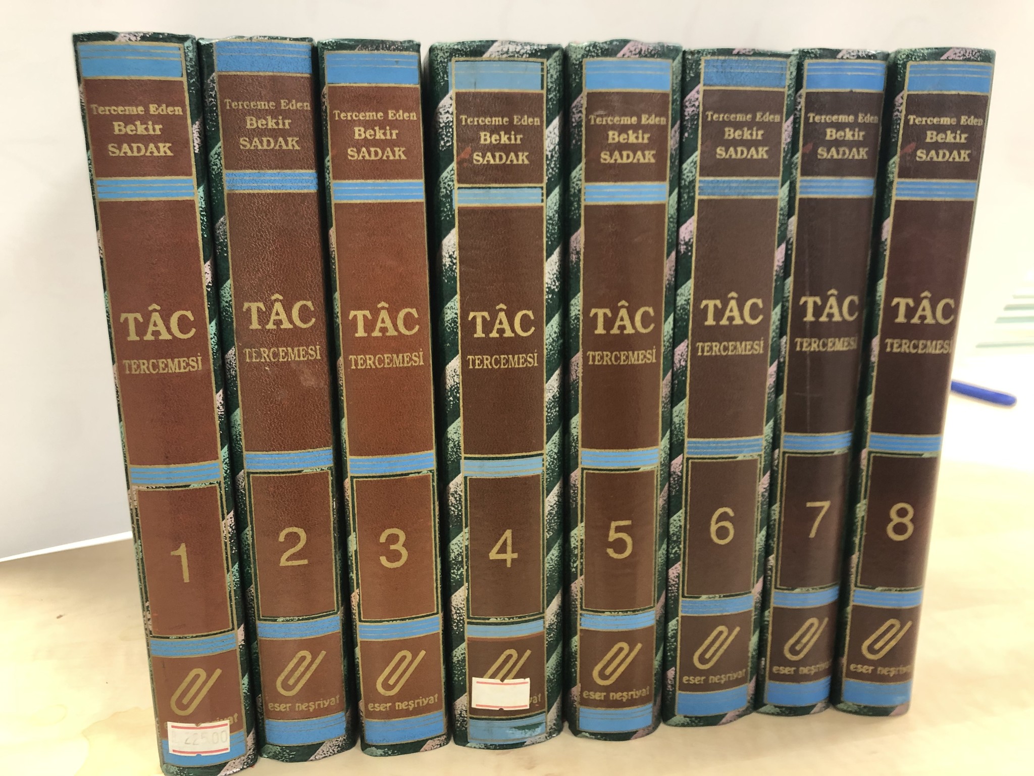 Tac Tercemesi  (1-8 Cild)