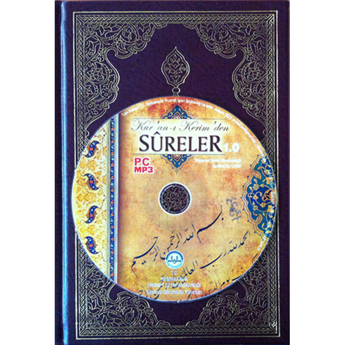 Kuranı Kerimden Sureler Kapaklı Ciltli
