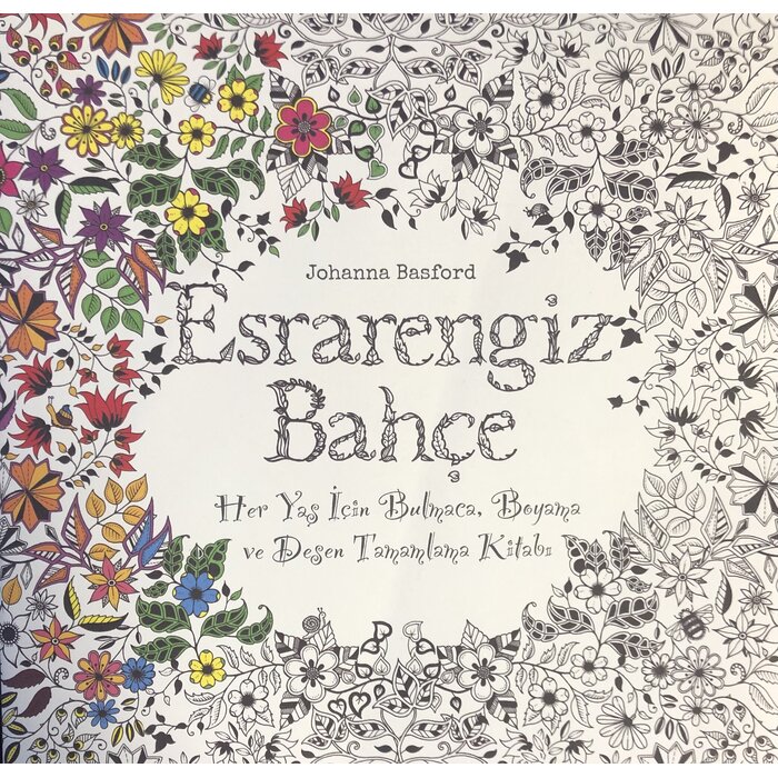 Johanna Basford Esrarengiz Bahçe