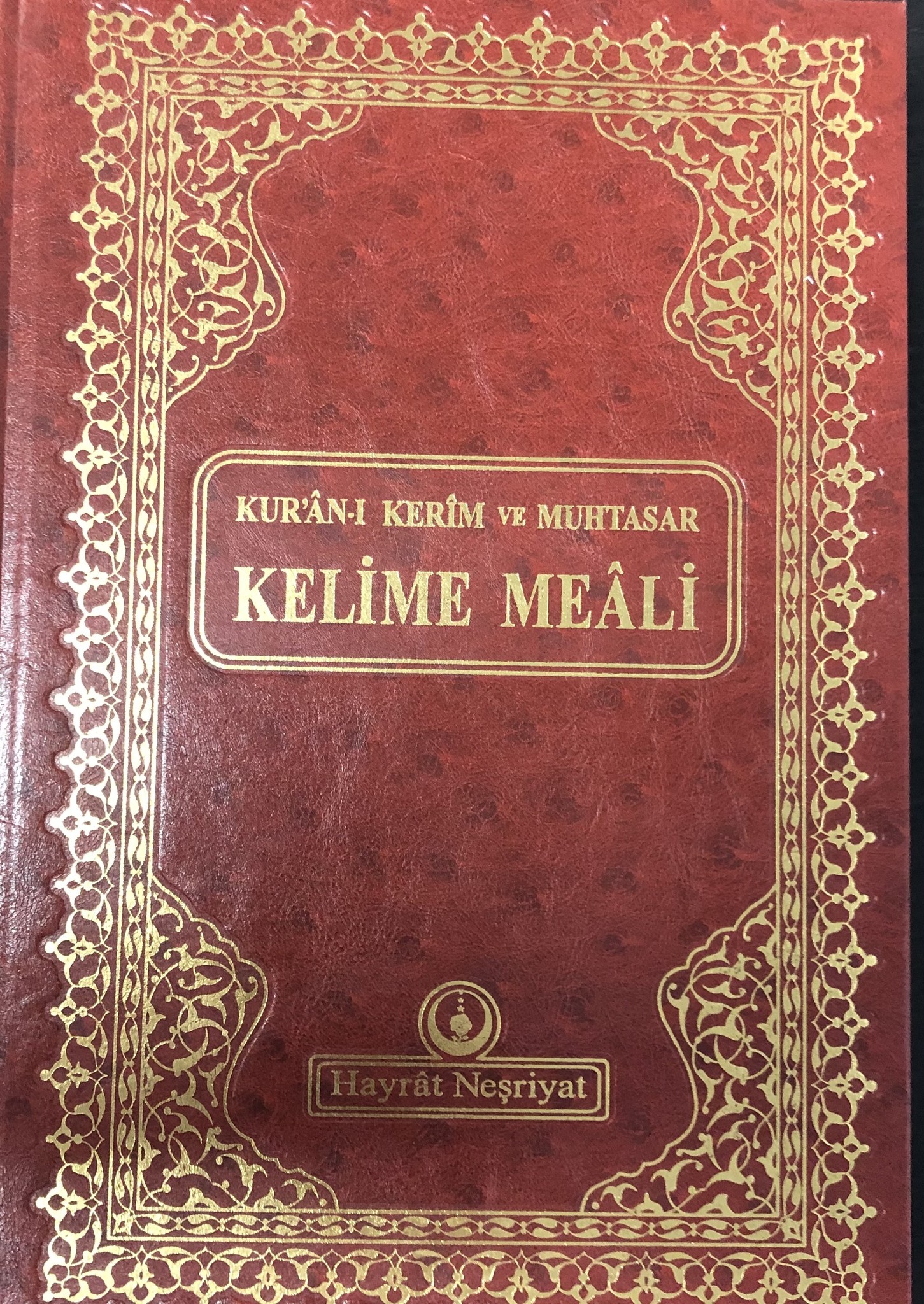 Hayrat Kur'an-ı Kerim ve Muhtasar Kelime Meali Rahle Boy