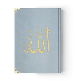 Hayrat Kur'anı Kerim Altin yaldizli Farkli Renkli  Orta Boy Kadife Kapaklı