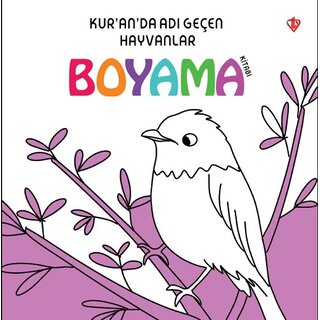 Kuranda Adı Geçen Hayvanlar Boyama Kitabı