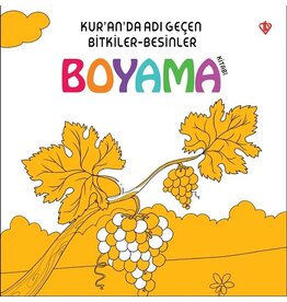 Kuranda Adı Geçen Bitkiler Besinler Boyama Kitabı