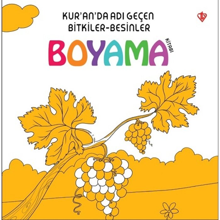 Kuranda Adı Geçen Bitkiler Besinler Boyama Kitabı