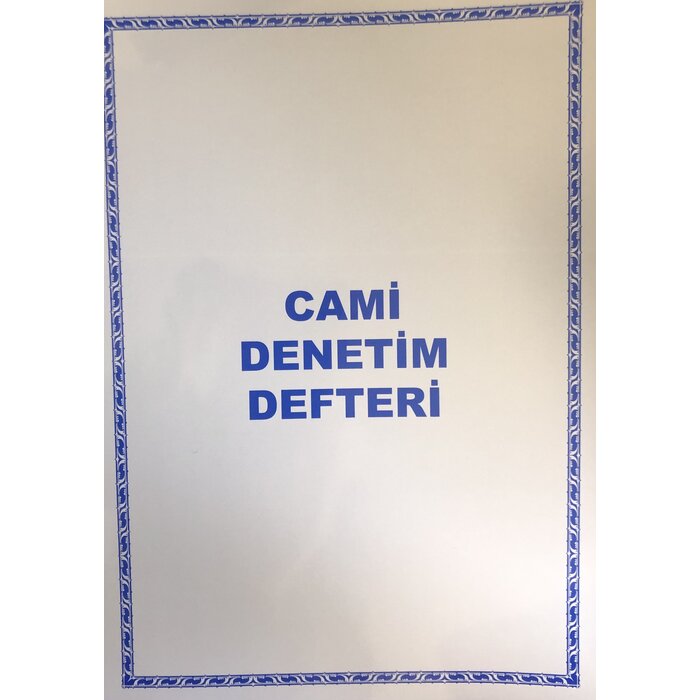 Cami Denetim Defteri