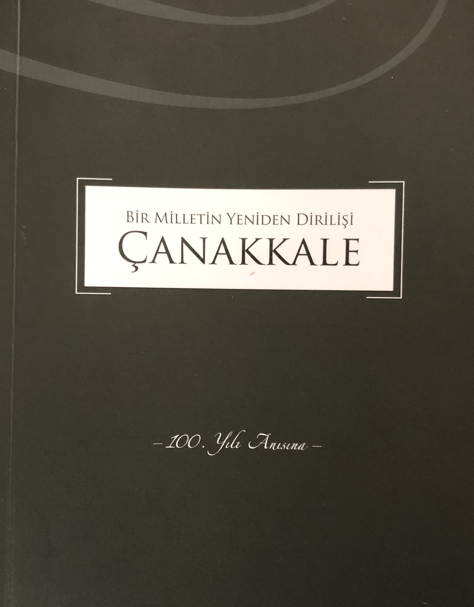 Bir Milletin Yeniden Dirilişi Çanakkale 100. Yıl Anısna