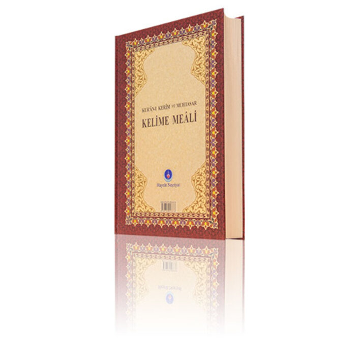 Hayrat Kuranı Kerim ve Muhtasar Kelime Meali  Rahle  Boy