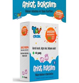 Anlat Bakalim 1 Hikaye Anlatma ve Oyun Kartlari Deger Kazanimli 20 Kart