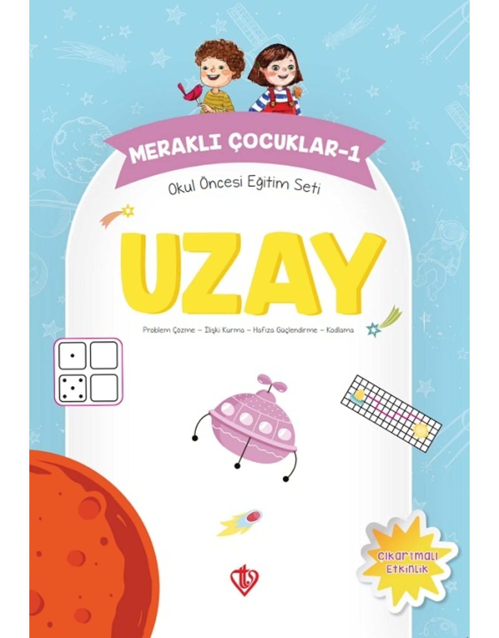 Merakli Çocuklar 1 Okul Öncesi Egitim Seti Uzay