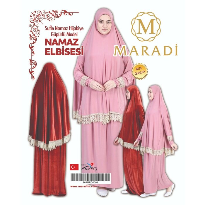 Namaz Elbisesi Güpürlü