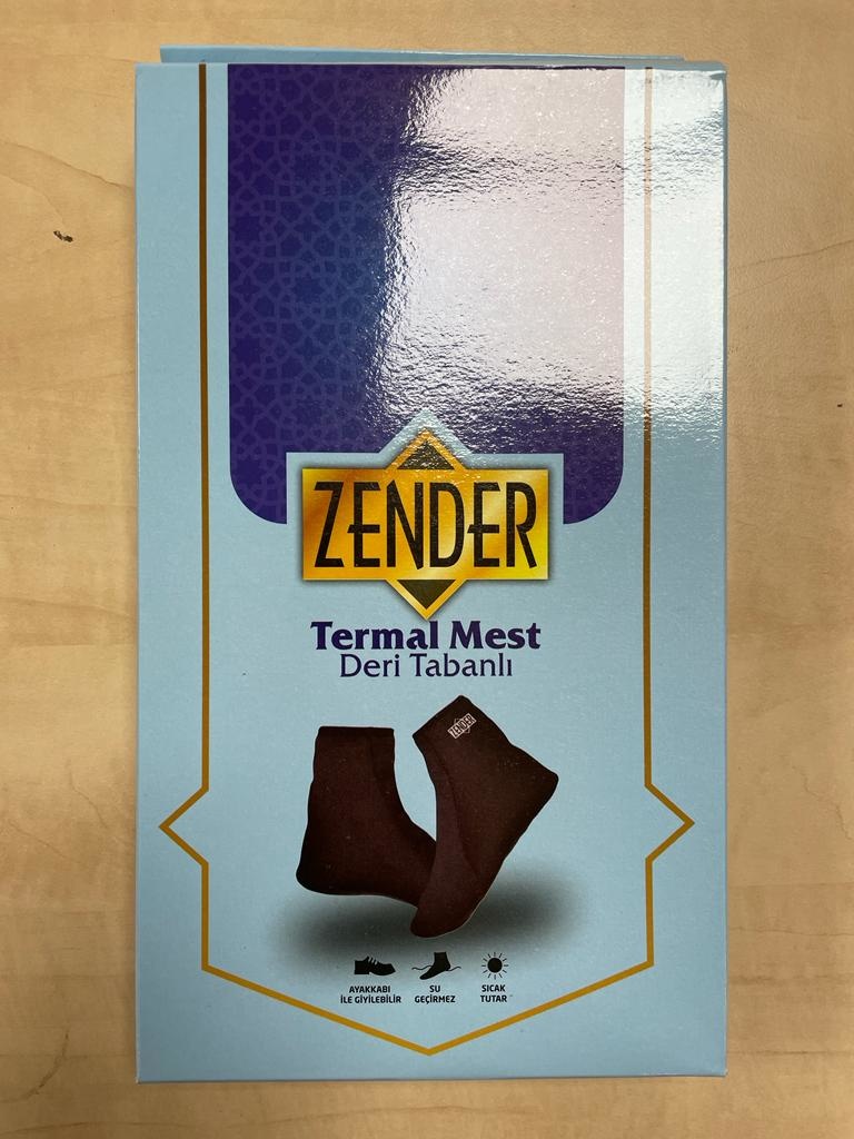 Zender Termal Deri Tabanlı Mest