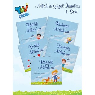 Allahın Güzel İsimleri 1 Seri 5 Kitap Takım
