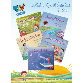 Allahın Güzel İsimleri 2 Seri 5 Kitap Takım