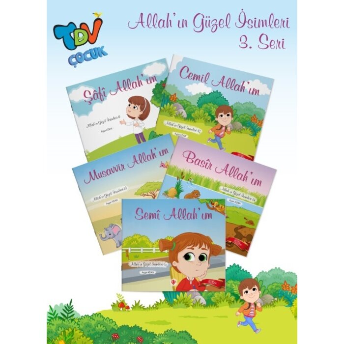 Allahın Güzel İsimleri 3 Seri 5 Kitap Takım