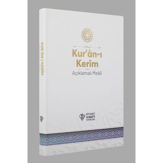 Kur'an-ı Kerim Açıklamalı Meali Orta Boy Türkçe (Metinsiz)