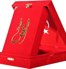 Kadife Kutulu Hediyelik Kuran-i Kerim