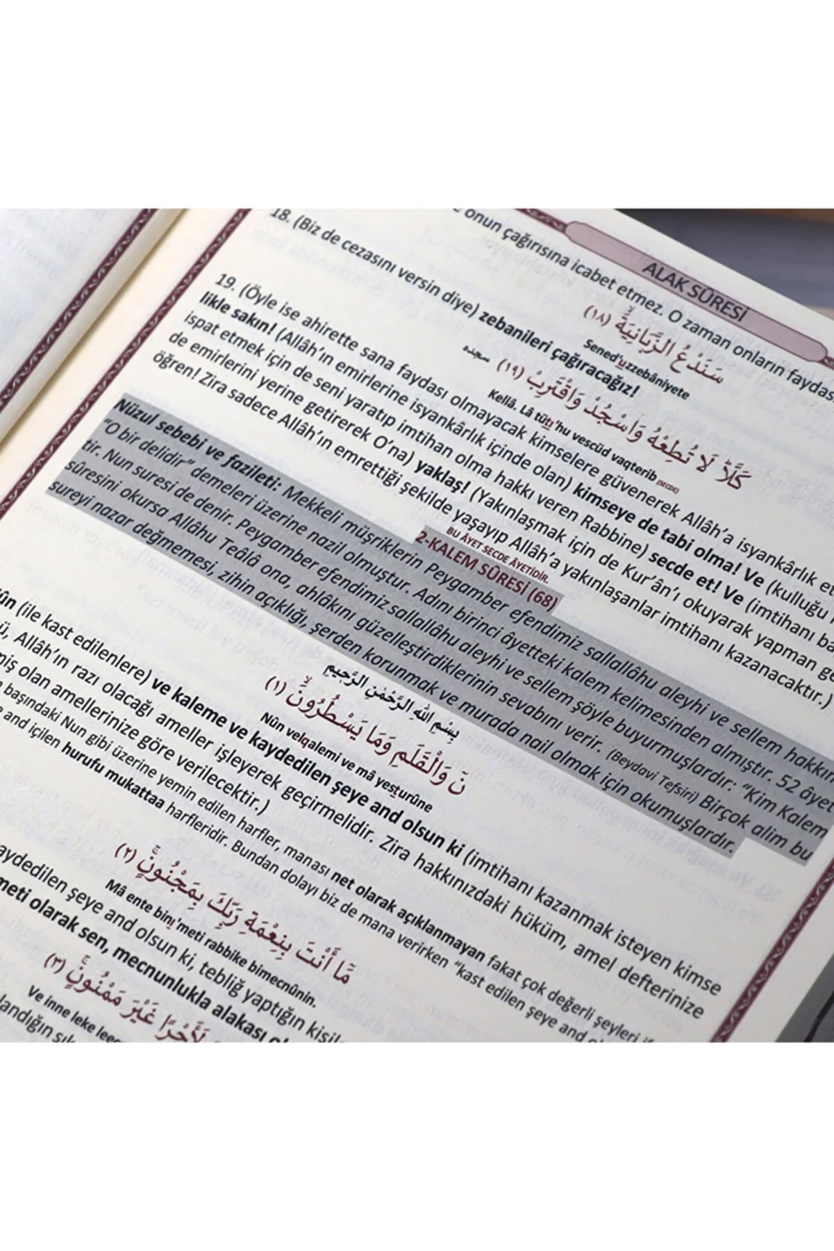 İniş Sırasına Göre Kur'an-ı Kerim Ve Meali + Elifba