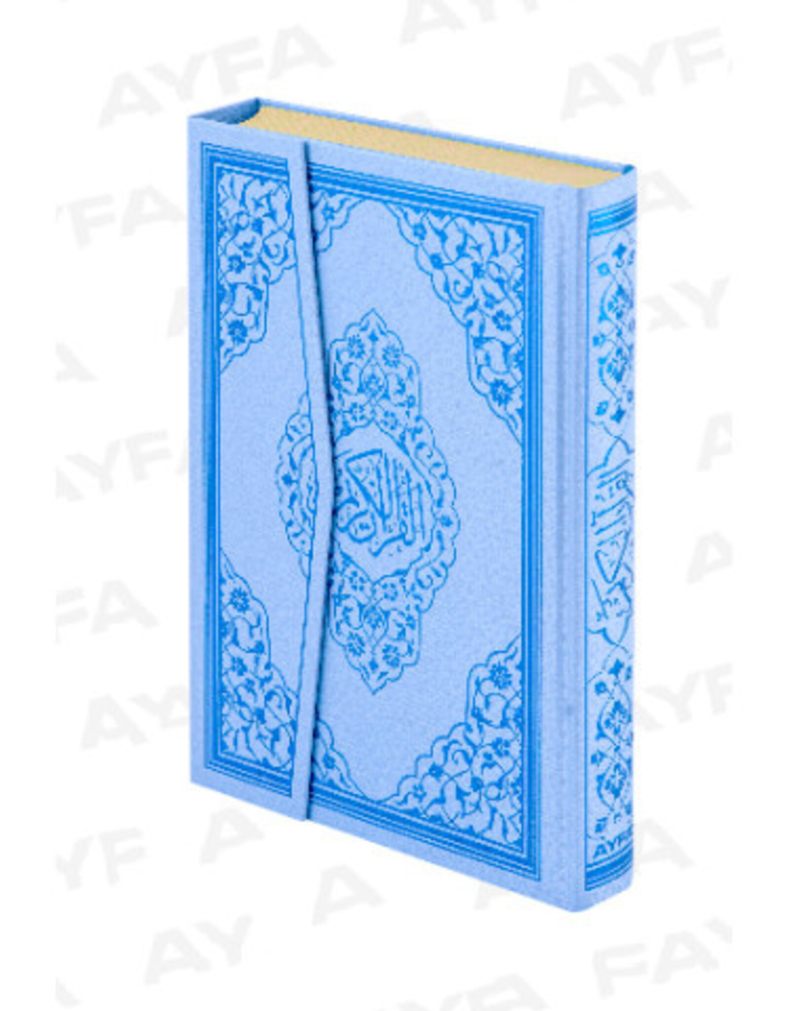 Kur'an-ı Kerim Cami Boy Mavi Renk