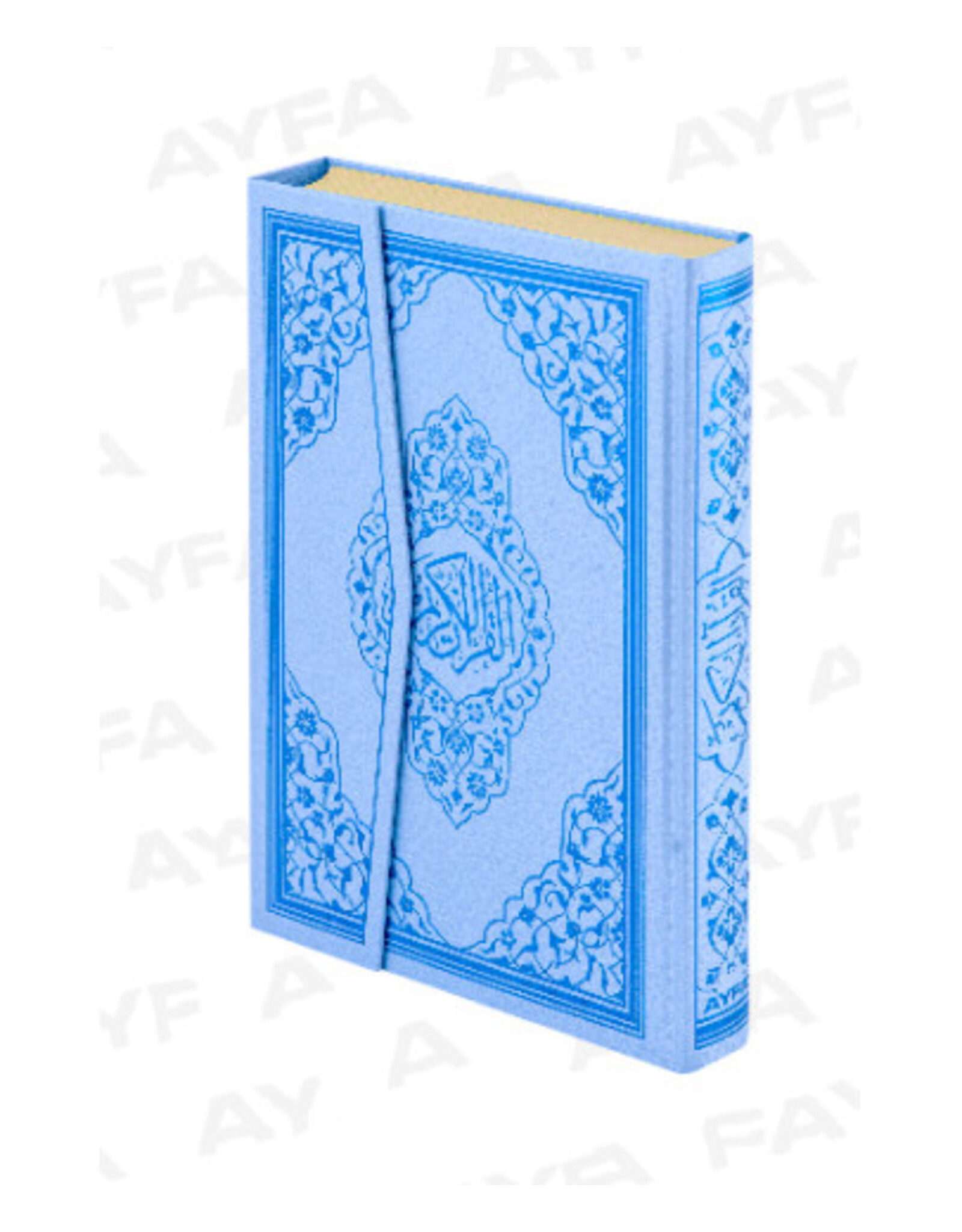 Kur'an-ı Kerim Cami Boy Mavi Renk
